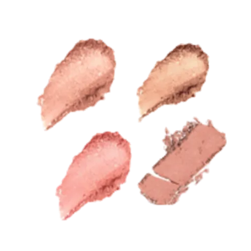 4 Pan Blush Palette w/ Mirror