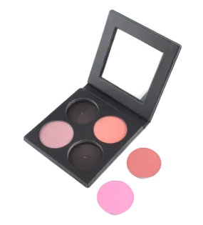 4 Pan Blush Palette w/ Mirror