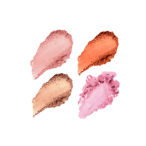 4 Pan Blush Palette w/ Mirror