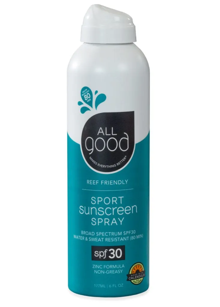 All Good: Sport Mineral Sunscreen Spray SPF 30