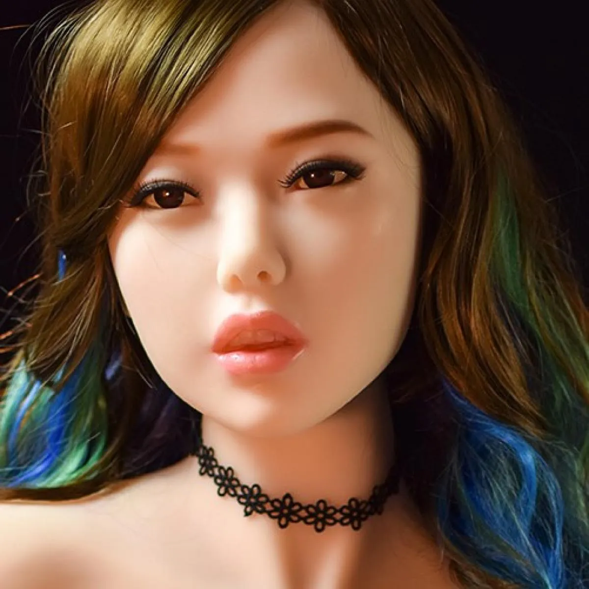 Allure Lilah Head - Sex Doll Head - M16 Compatible - Natural
