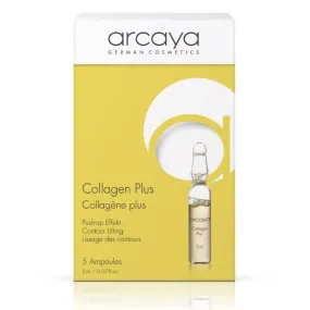 Arcaya Professional Skincare COLLAGEN PLUS Firming Ampoule Serum for Instant Lifting Effect - 5 ampoules of 2ml | .07 fl oz