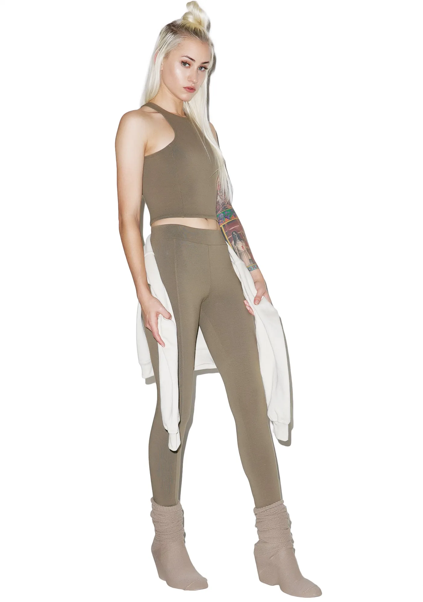 Beech Bark Seam Leggings