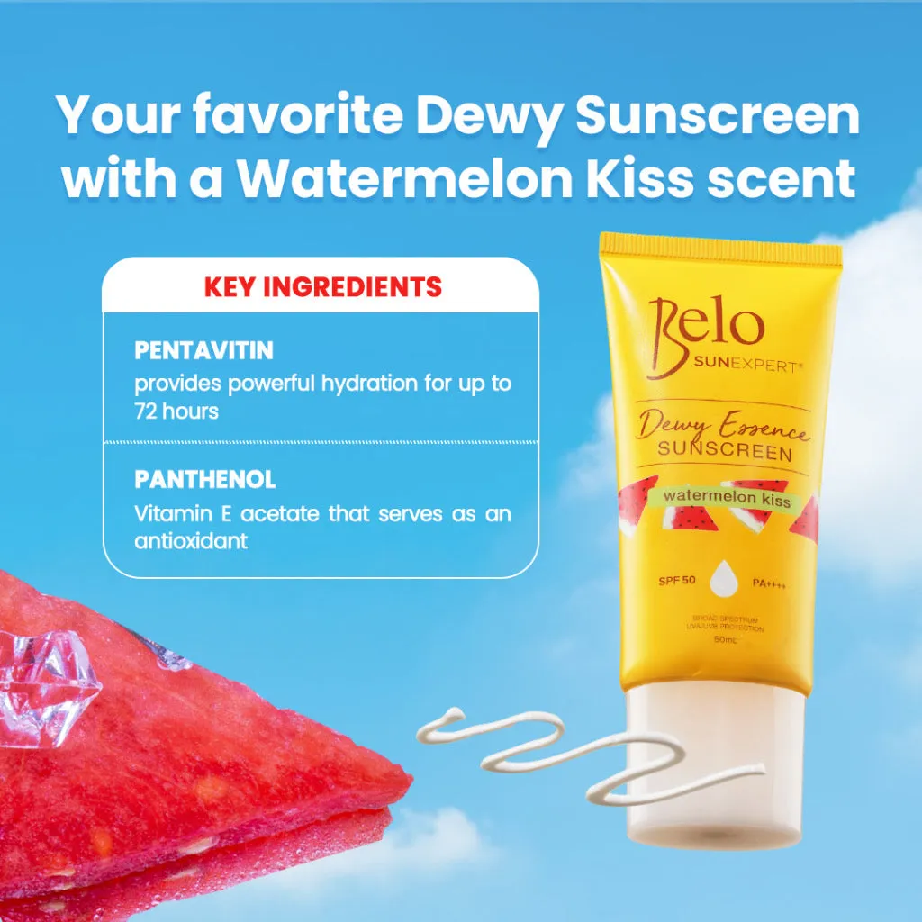 Belo SunExpert Dewy Essence Watermelon SPF50 PA     (50ml)