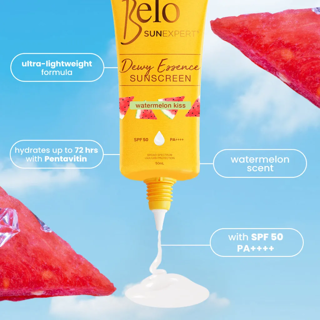 Belo SunExpert Dewy Essence Watermelon SPF50 PA     (50ml)