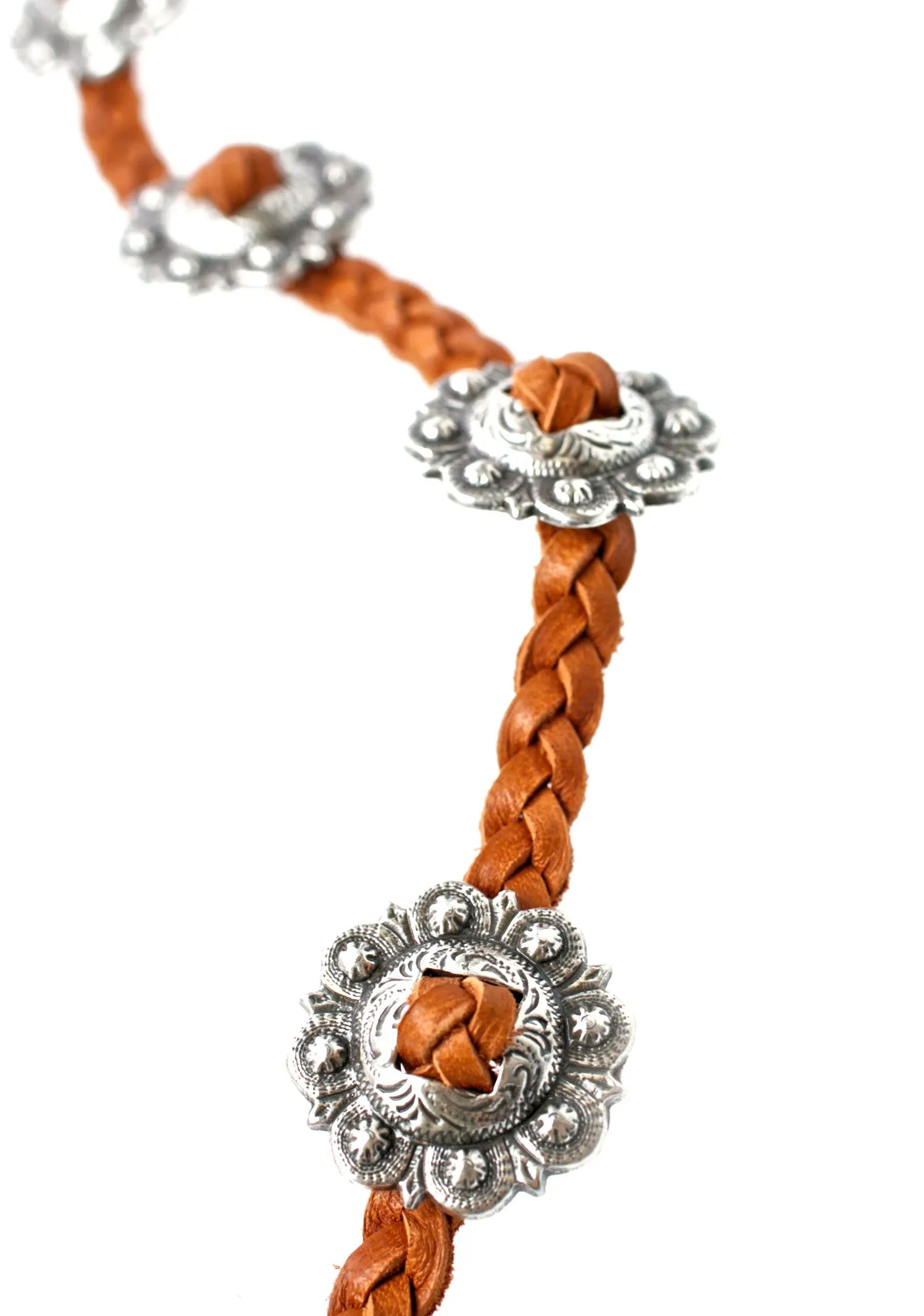 Braided Concho Choker