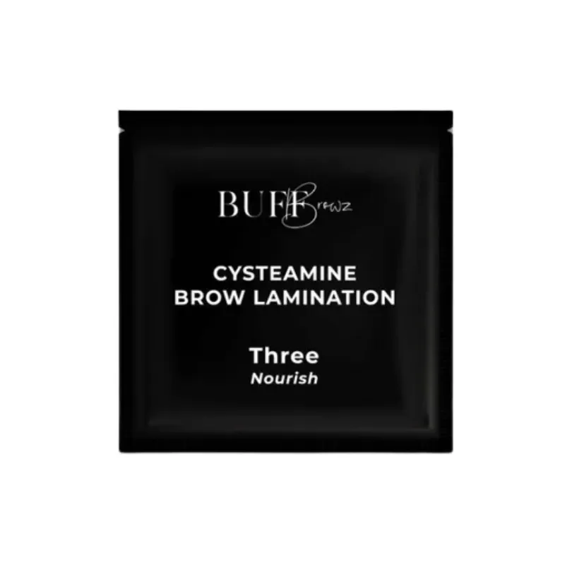 Buff Browz Cysteamine (BROW) Lamination - Step 3 (NOURISH) Sachets 10pk
