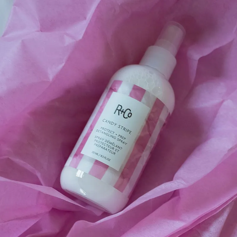 Candy Stripe Protect   Prep Detangling Spray