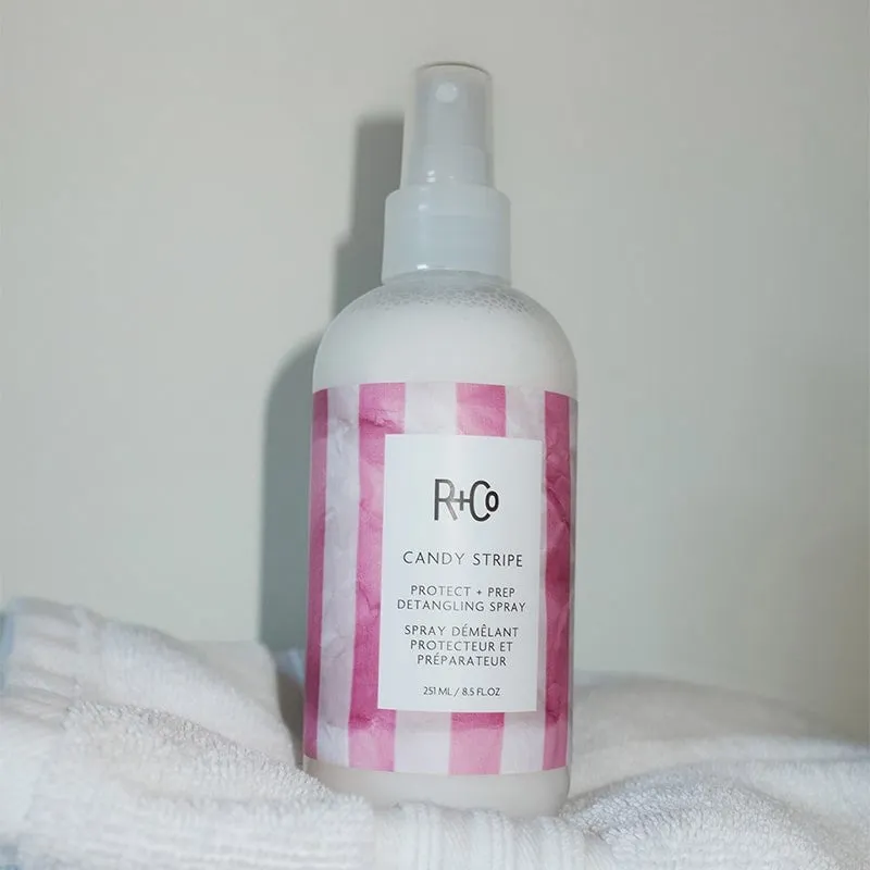 Candy Stripe Protect   Prep Detangling Spray