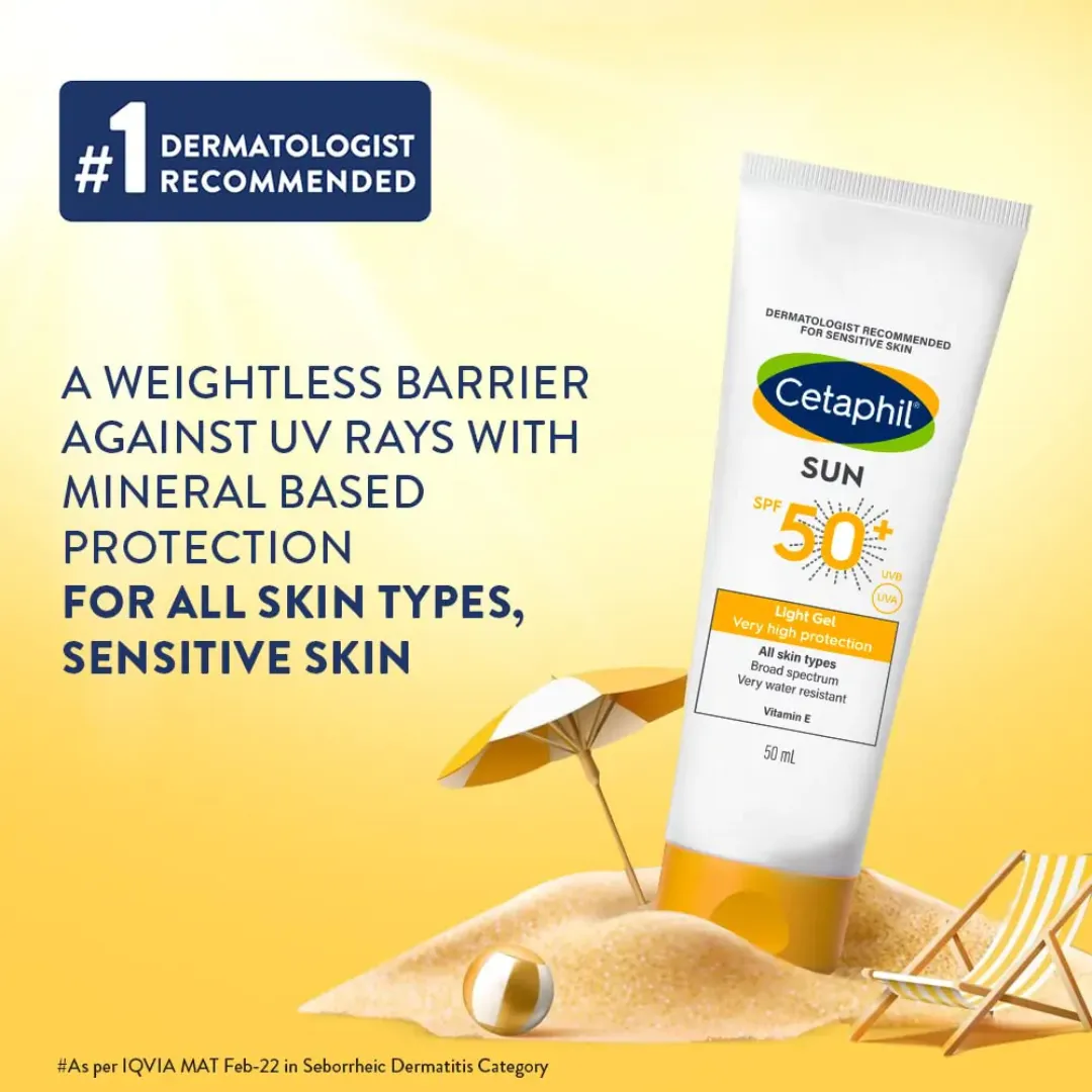 Cetaphil Sun Light Gel SPF 50  50ml