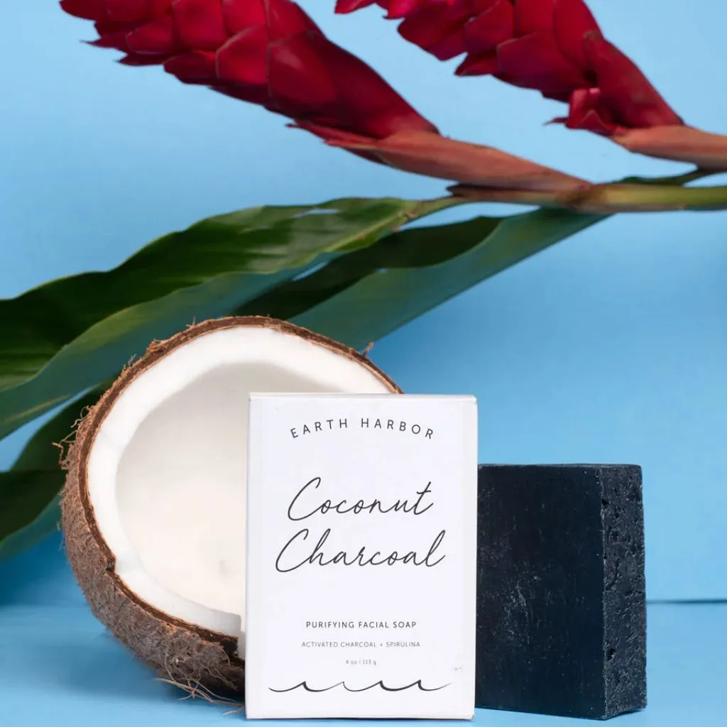 Coconut Charcoal Purifying Facial Soap