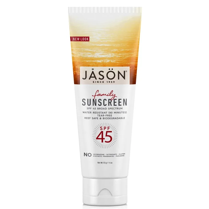 DISCONTINUED Jason Family Sunscreen SPF45 113g