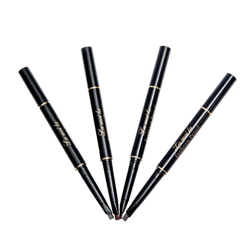 Double-Ended 3D Eyebrow Pencil with Mascara Natural Eye Brow Tint Cosmetics Waterproof Pigment