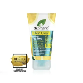 Dr Organic Skin Clear Deep Pore Face Wash 125ml