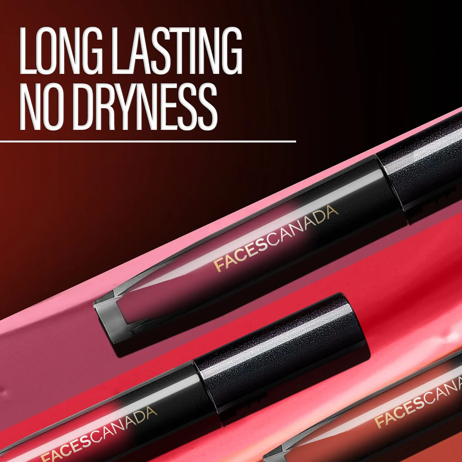 FC Comfy Silk Liquid Lip Color- Breezy Coral 03