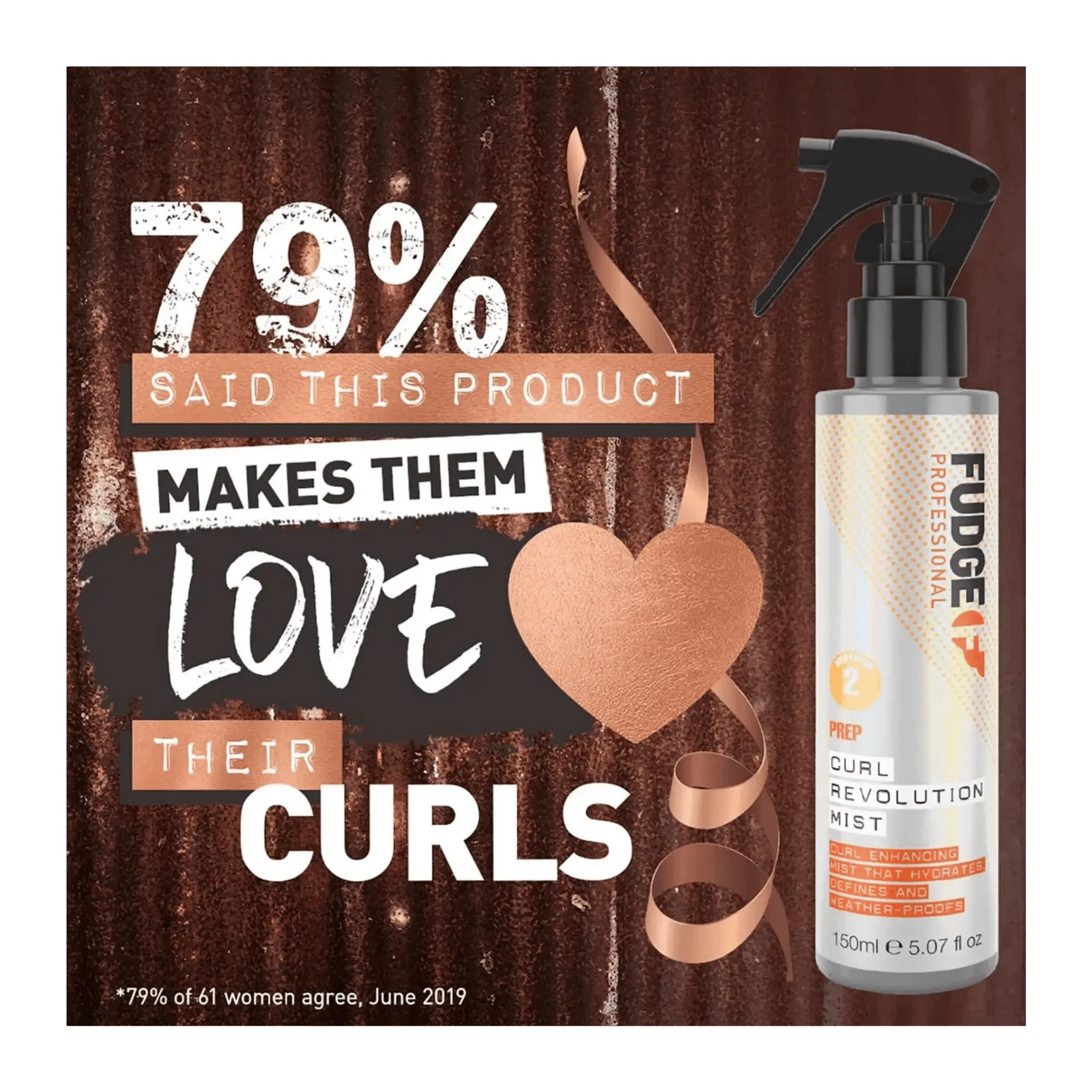Fudge Curl Revolution Mist 150ml