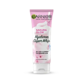 Garnier Sakura Glow Hyaluron Super Whip Foam 100ml