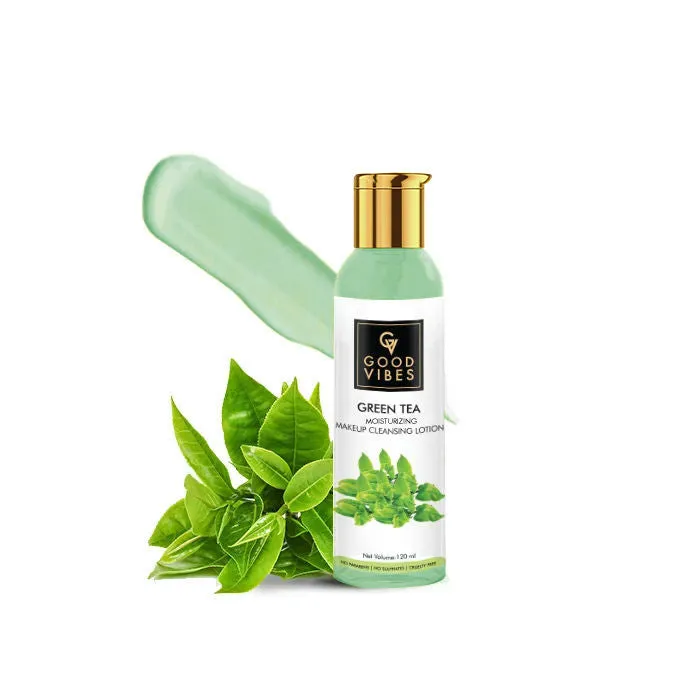 Good Vibes Moisturizing Makeup Cleansing Lotion - Green Tea (120 ml)