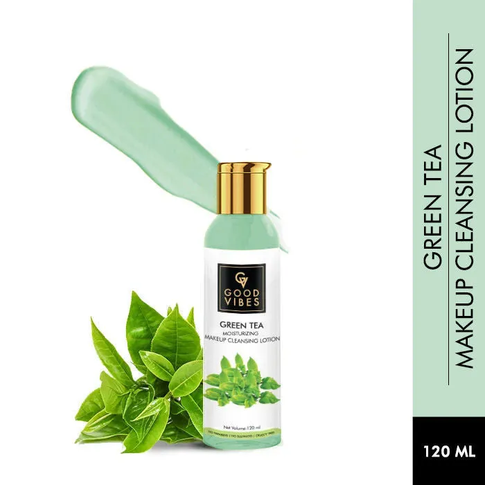 Good Vibes Moisturizing Makeup Cleansing Lotion - Green Tea (120 ml)