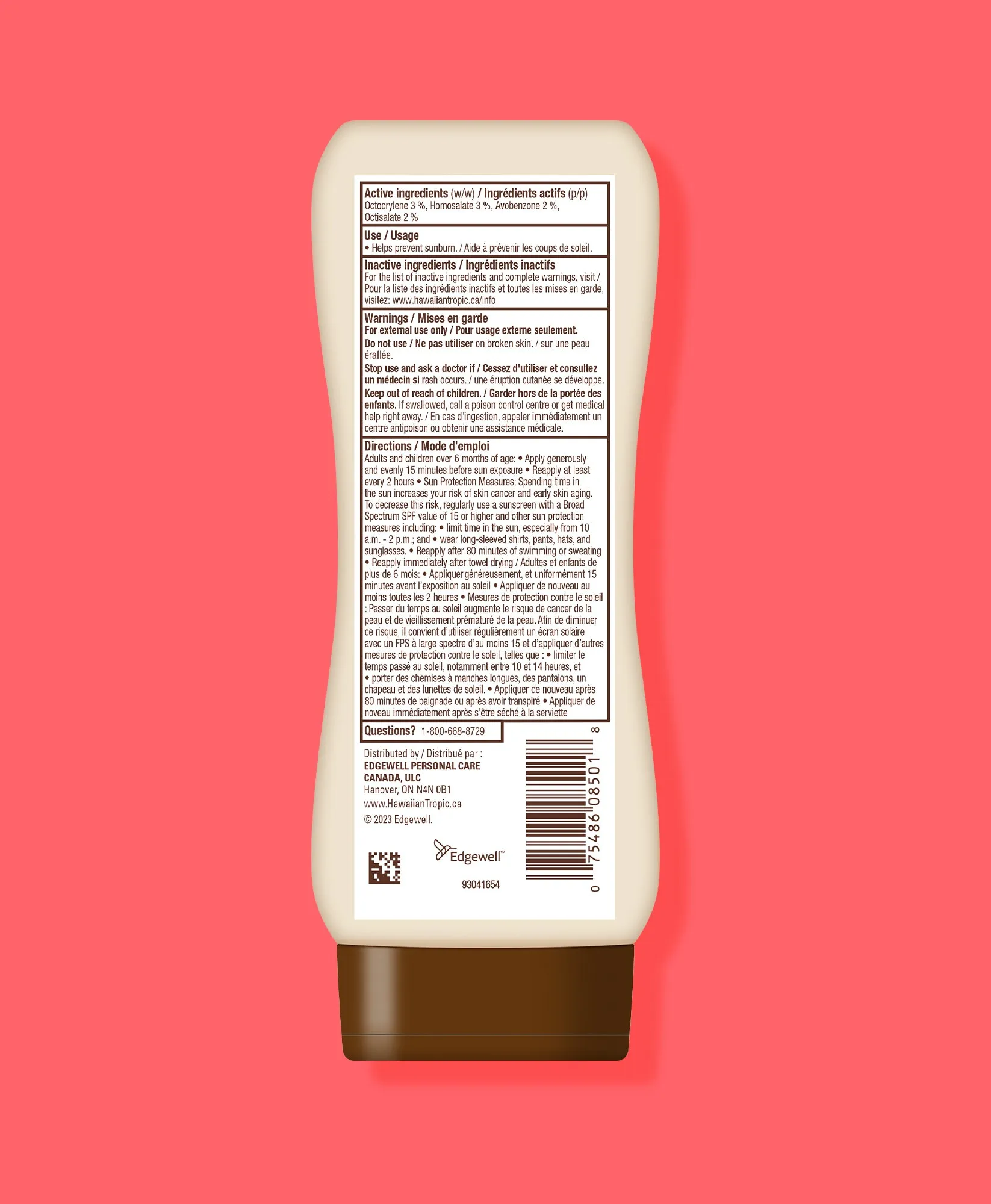 Hawaiian Tropic® Sheer Touch Sunscreen Lotion SPF 15