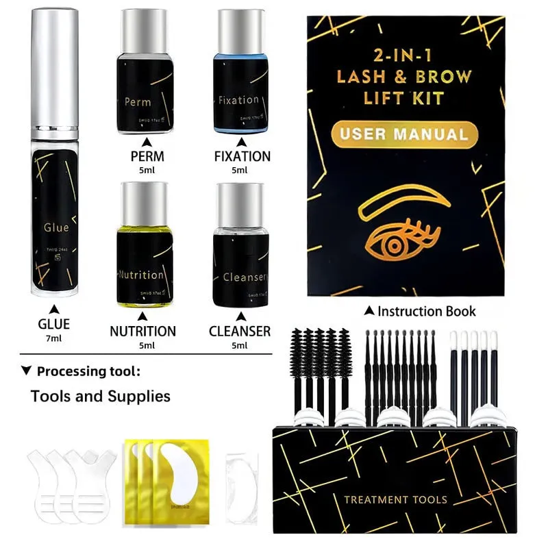 🎉Hot Sale🎉Lash Lift Kit And Brow Lamination Kit - Instant Lift and Curl