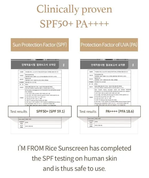 I'm From Rice Sunscreen