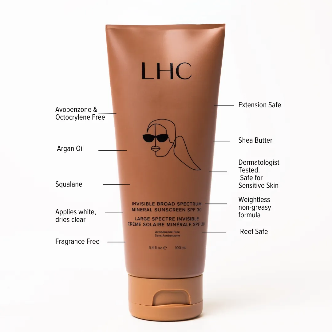 Invisible Broad Spectrum Mineral Sunscreen SPF 30