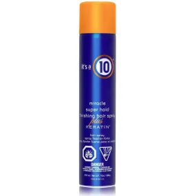 It's a 10 Miracle Finishing Spray Plus Keratin