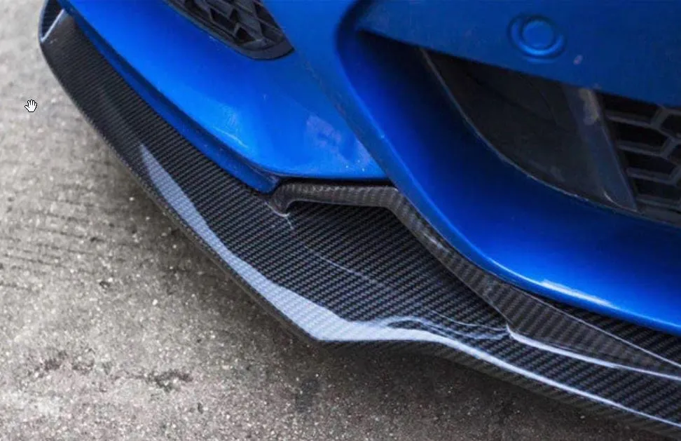 Karbel Carbon Dry Carbon Fiber Front Lip for BMW 2 Series F22 2014-2019