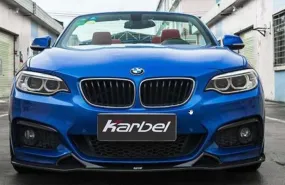 Karbel Carbon Dry Carbon Fiber Front Lip for BMW 2 Series F22 2014-2019
