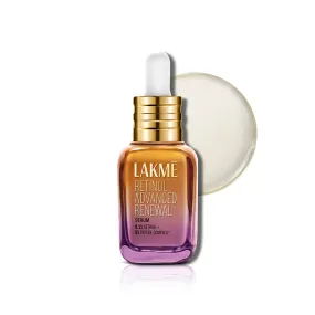 Lakme Retinol Advanced Renewal Serum 0.1% Retinol   5% Peptide Complex 30 ML