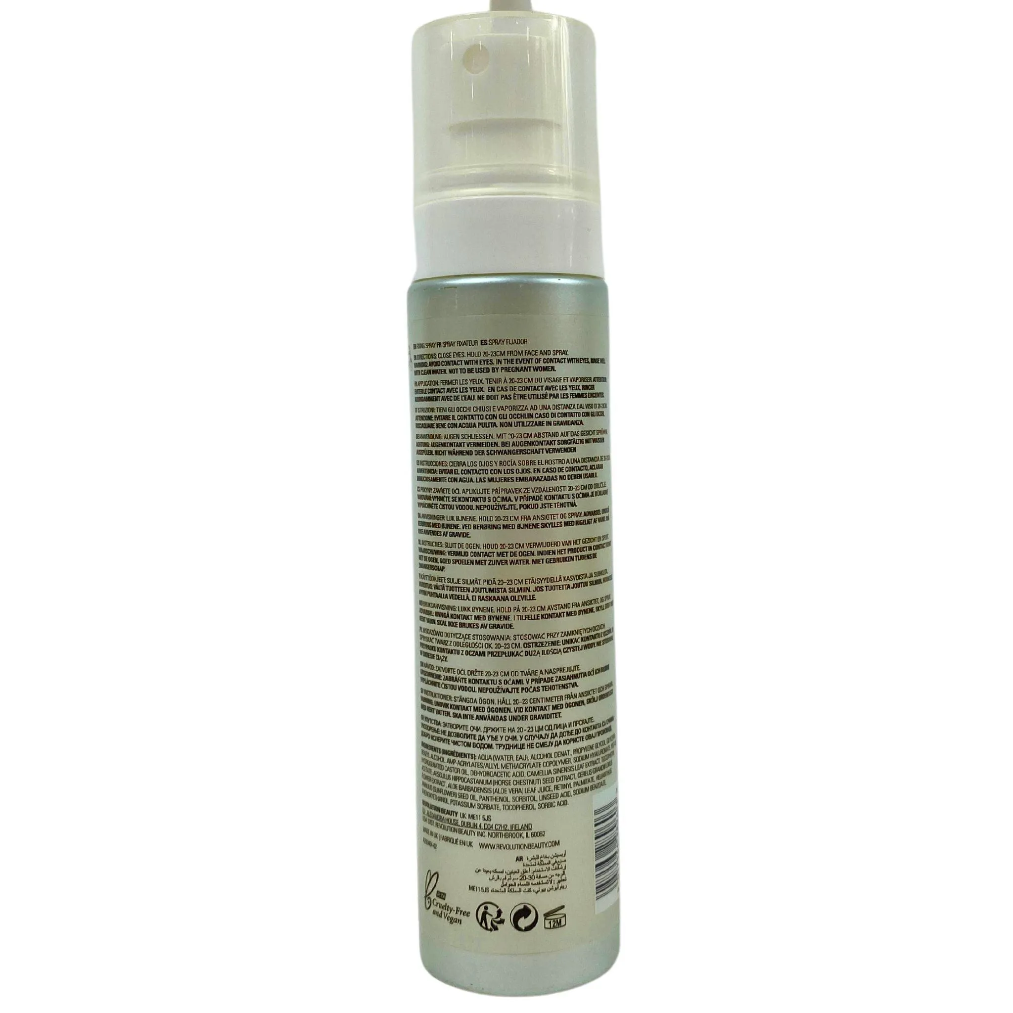 Makeup Obsession Hydra Burst Hydrating Fixing Mist with Hyaluronic Acid & Cactus Extract 3.38OZ (50 Pcs Lot)