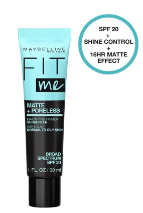 Maybelline - Fit Me Matte   Poreless Primer 30ml