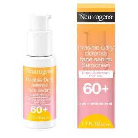 NEUTROGENA INVISIBLE DAILY FACE SERUM SPF 60  1.7 Oz
