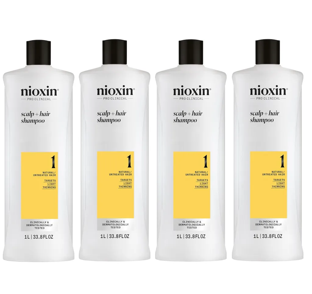 NIOXIN System 1 Cleanser Shampoo 33.8oz 1 liter