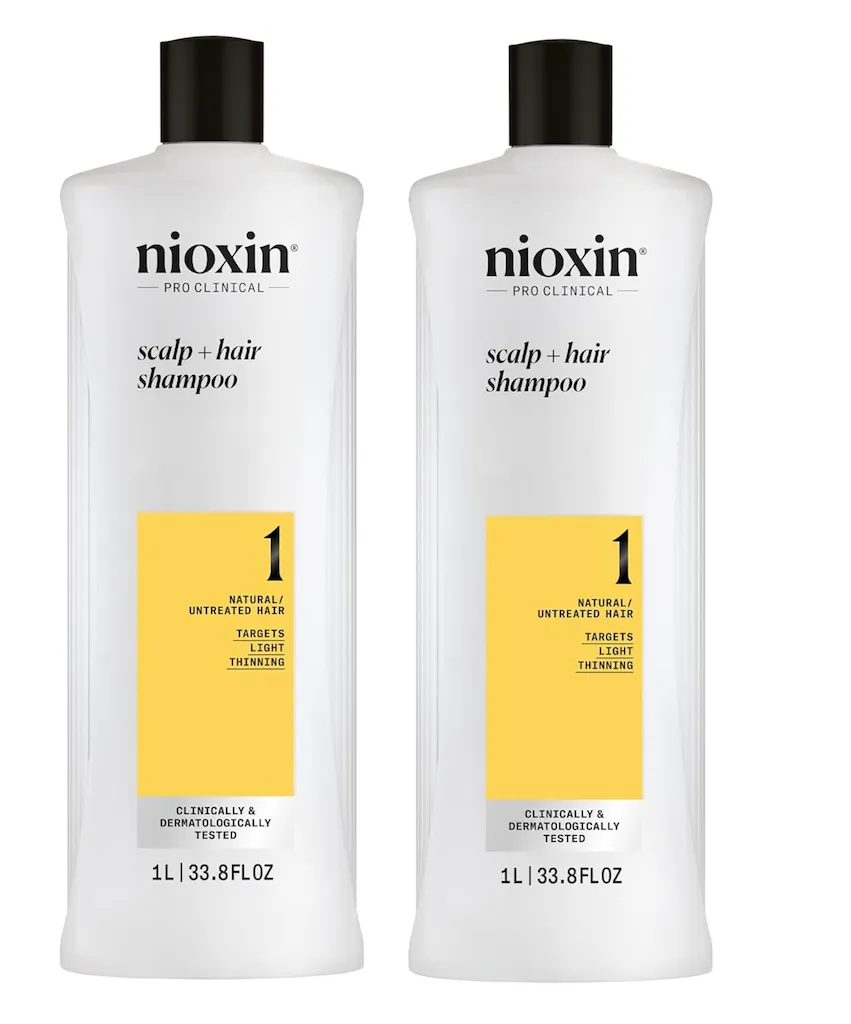 NIOXIN System 1 Cleanser Shampoo 33.8oz 1 liter