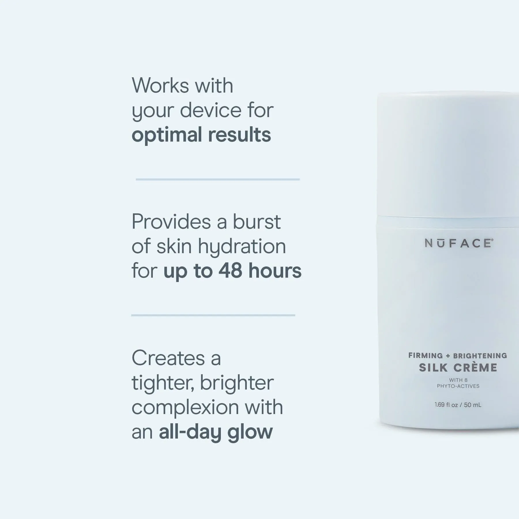NuFACE Firming and Brightening Silk Crème