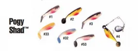Pogy Shad Value Pack 1/4oz.