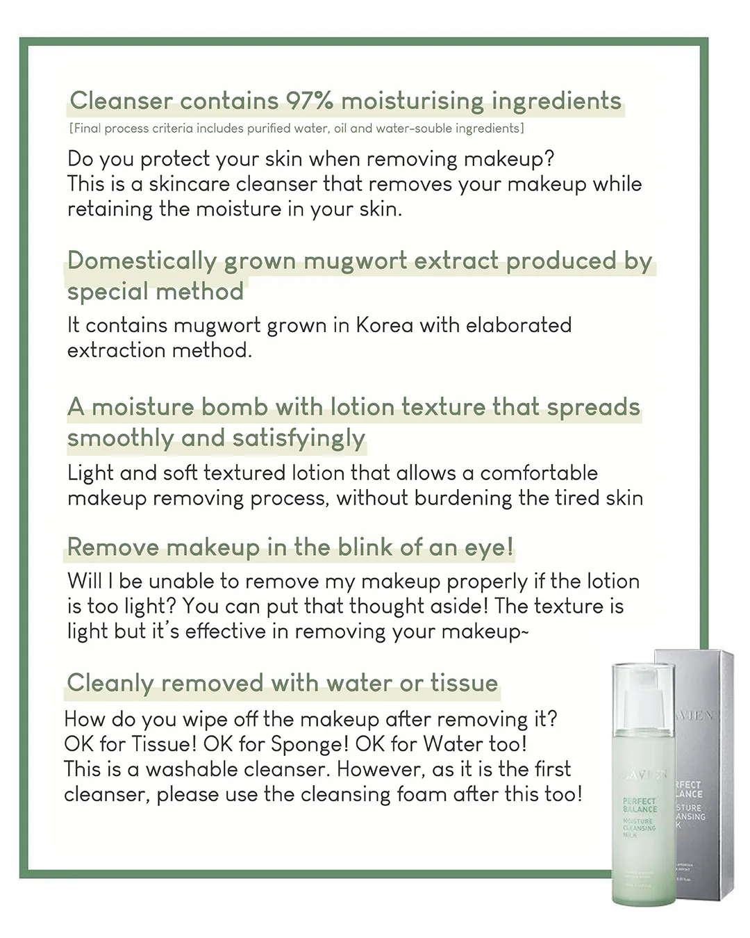 [PROMO] Lavien Perfect Balance Moisture Cleansing Milk