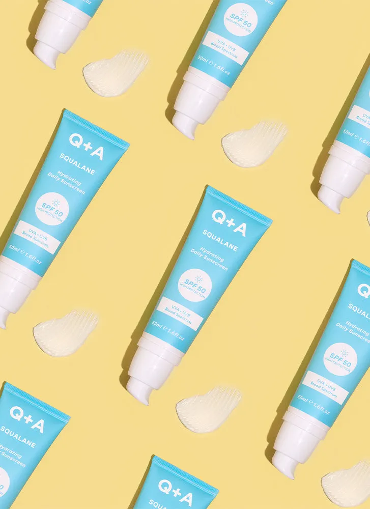 Q A Squalane SPF50 Hydrating Facial Sunscreen