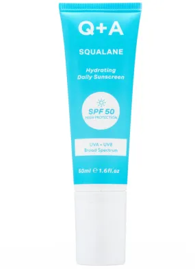 Q A Squalane SPF50 Hydrating Facial Sunscreen