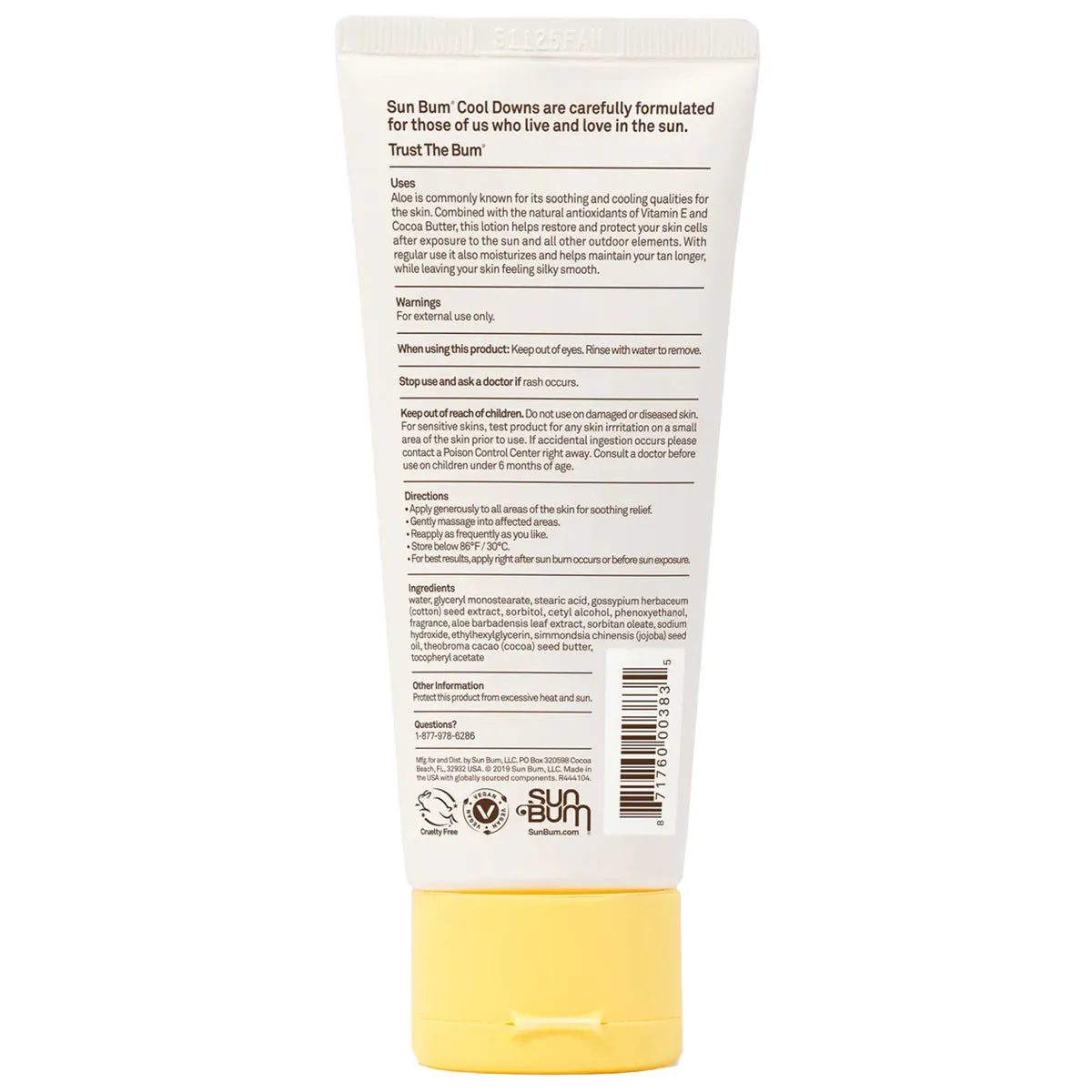 Sun Bum After Sun Cool Down Lotion