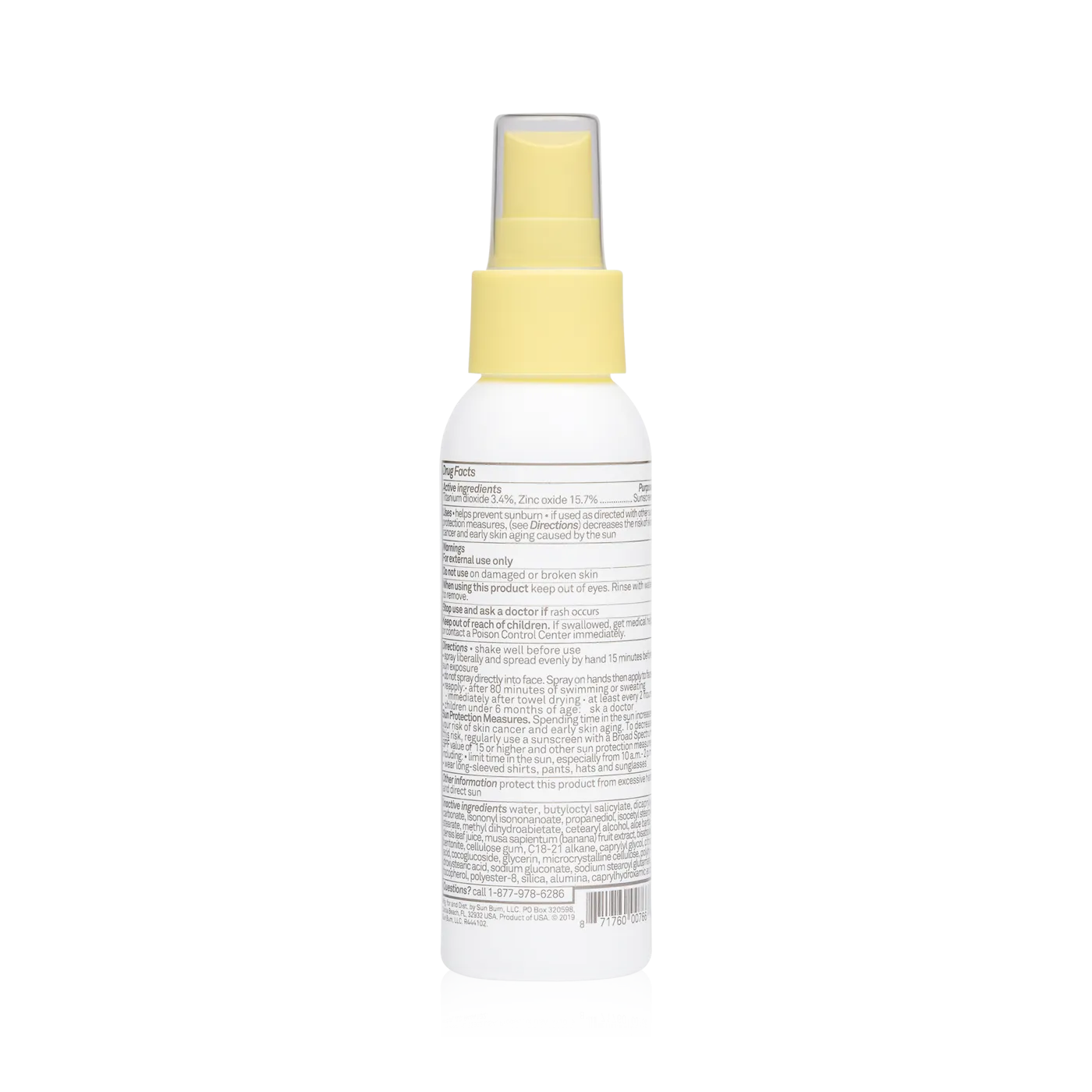 SUN BUM BABY BUM SPF 50 MINERAL SUNSCREEN SPRAY